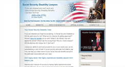 Desktop Screenshot of houstonsocialsecurityattorney.com